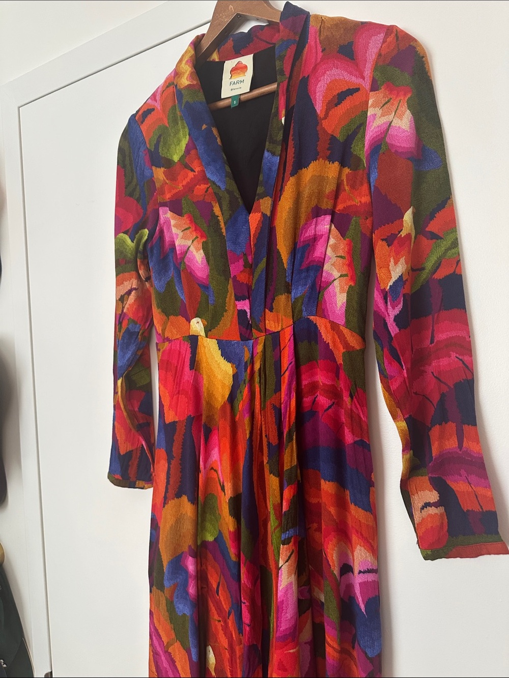 Farm Rio Floral Maxi Dress size small - Picture 4 of 13